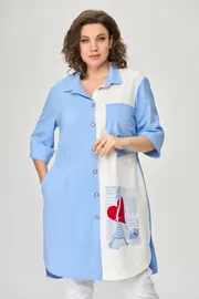 Zestaw SandyNA #13591 goluboj+belyj