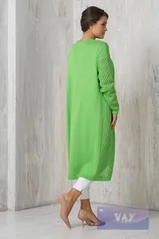 Джемперы, кардиганы, жакеты Newvay арт. 1450 зел ябл