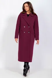 Płaszcz MiSlana #S855/1 bordo