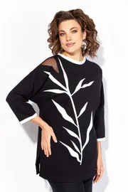 Set Liliana #1495BrPn belyj/chern