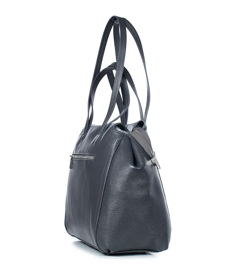 Torba Galanteya #22s2490k45 seryj/platina temn.