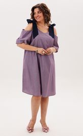 Платье Anelli Laurel 1820 синий бант