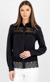 Blouse VIZAVI 747 chernyj