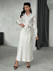 Юбка PRATA wear арт. S040 молочный