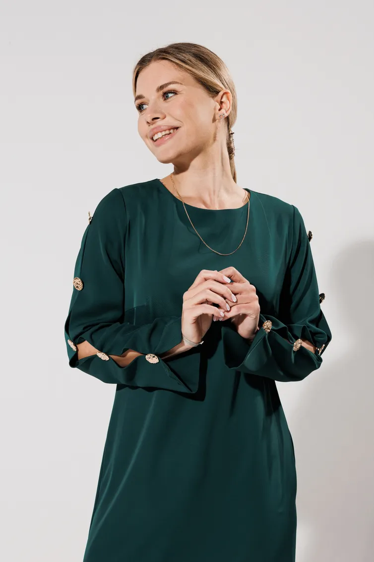Sukienka Verita moda #N-2269 zelenyj