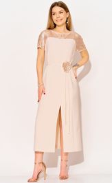 Платье LAIKONY L-114 пудра