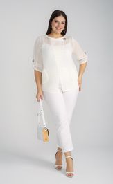 Жакет BONADI 1368 белый