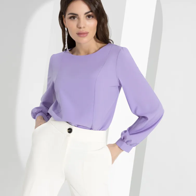 Bluzka CHARUTTI #Sposob ocharovaniya (sweet lilac)