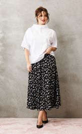 Комплект Anastasia 1316 бело-черный