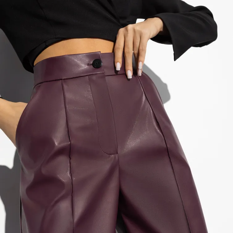 Spodnie CHARUTTI #Modnyj zaxvat (hot bordo)