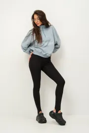 Bluza Pirs #6494 sero-goluboj