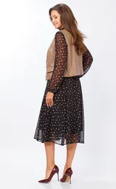 Set Milora 1380/1 chernyj + kapuchino (gorox)