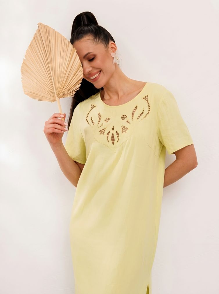 Платье Galean Style арт. 1011 лимонный