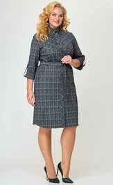 Dress LadyThreeStars 2472 kletka