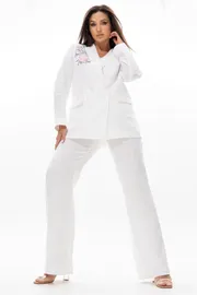 Trousers Ma Cherie #2055 belyj