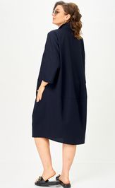 Платье SOVA 11329 синий