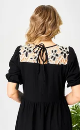 Dress Ava fashion M-192 chernyj
