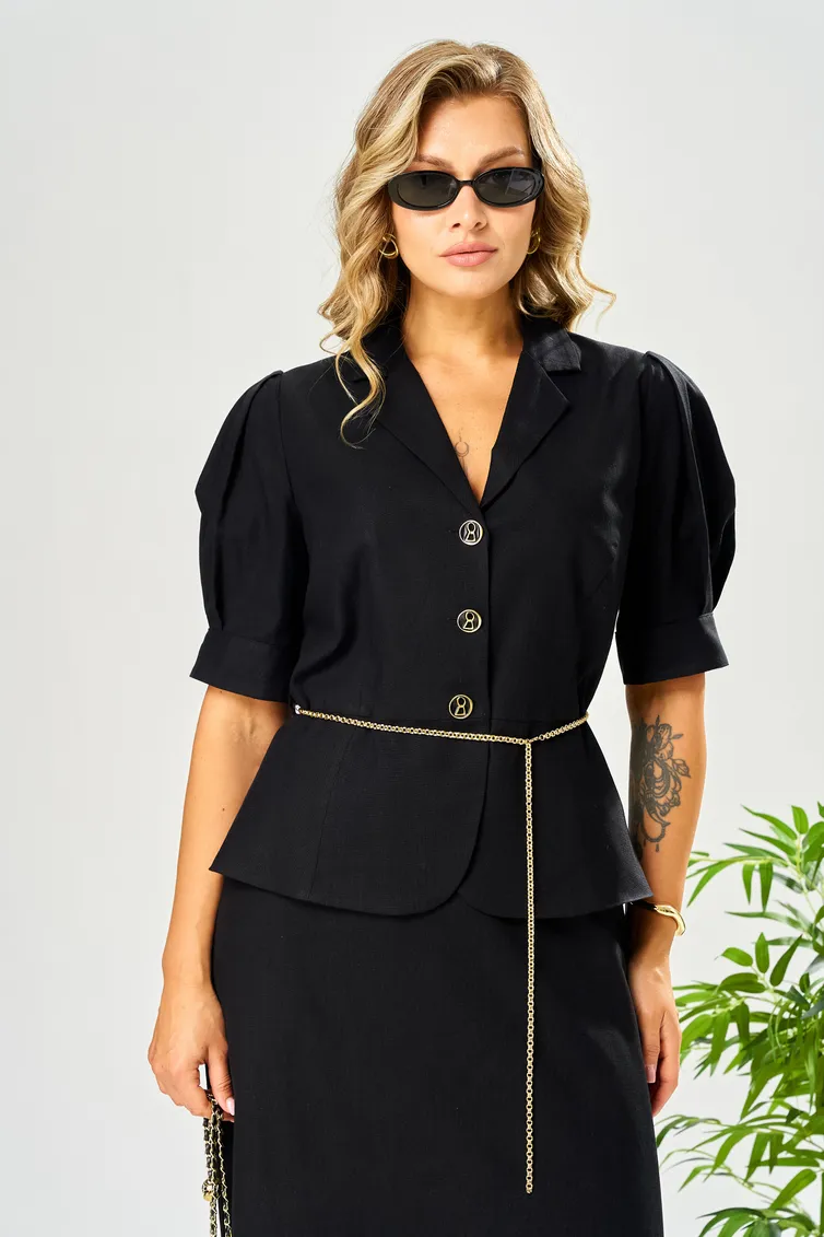 Suit Ava fashion #M-213 chernyj