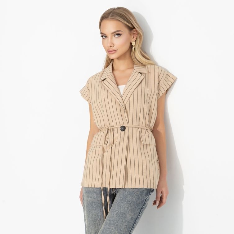 Жилет CHARUTTI арт. Слишком модно (латте)