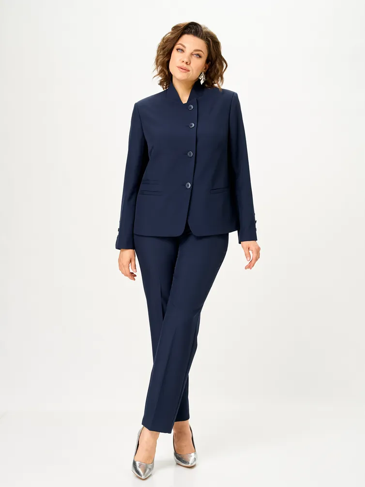 Suit Vilena-fashion #1175 sinij