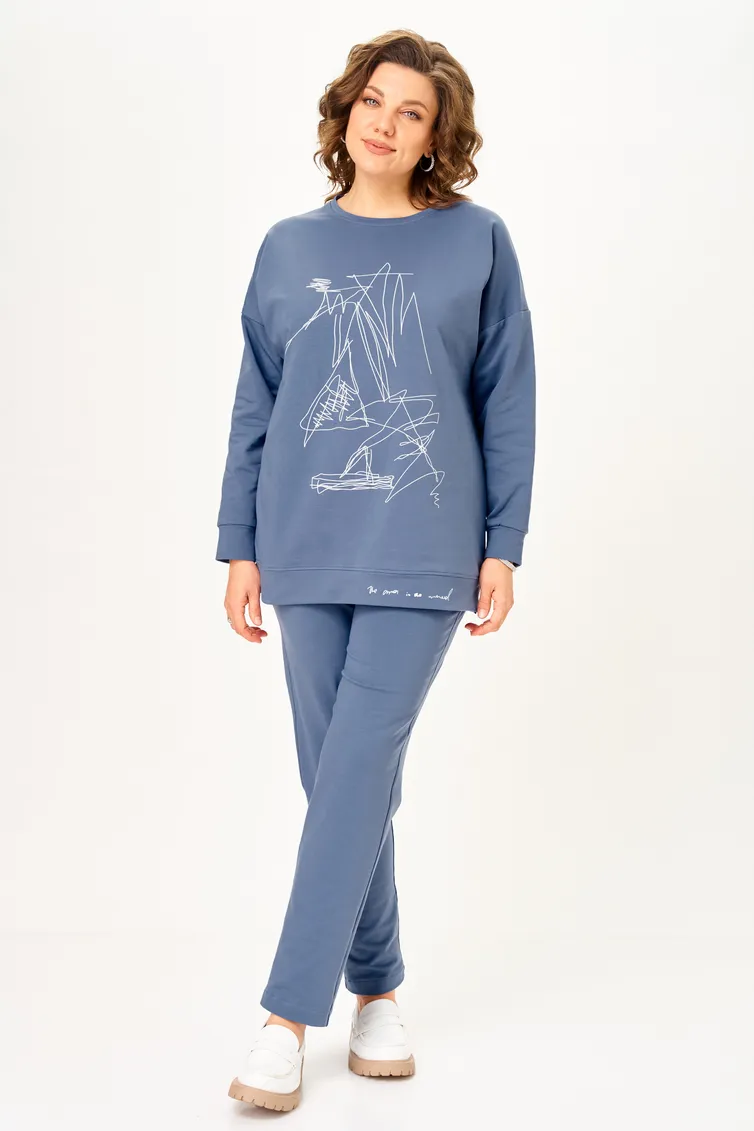 Set STEFANY #2061-2 indigo