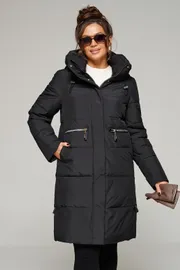 Coat Beautiful & Free #6297 chyornyj