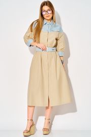 Sukienka LAIKONY #L-434 bezhevyj