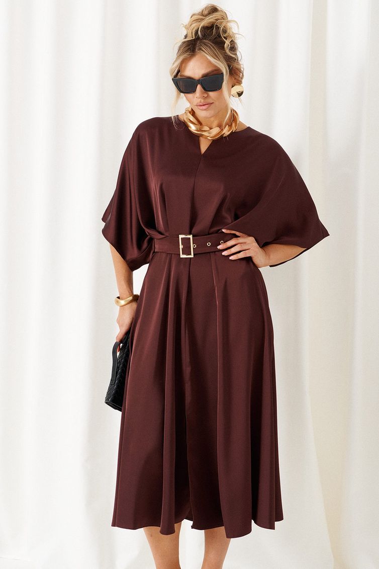 Платье Beautiful & Free арт. 6443 шоколад