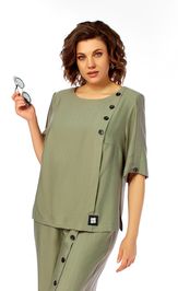 Костюм Ольга Стиль С1022 хаки