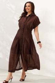 Платье Alta Moda арт. 1091 коричневый