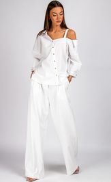 Blouse VIZAVI 726 Belyj