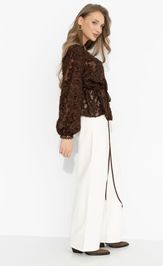 Blouse CHARUTTI Gromche slov (shokolad)