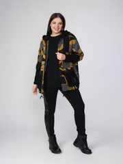 Sweter BONADI #1807 gorchica