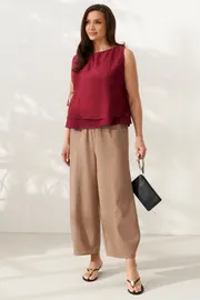 Spodnie Alta Moda #1085-1 bezhevyj
