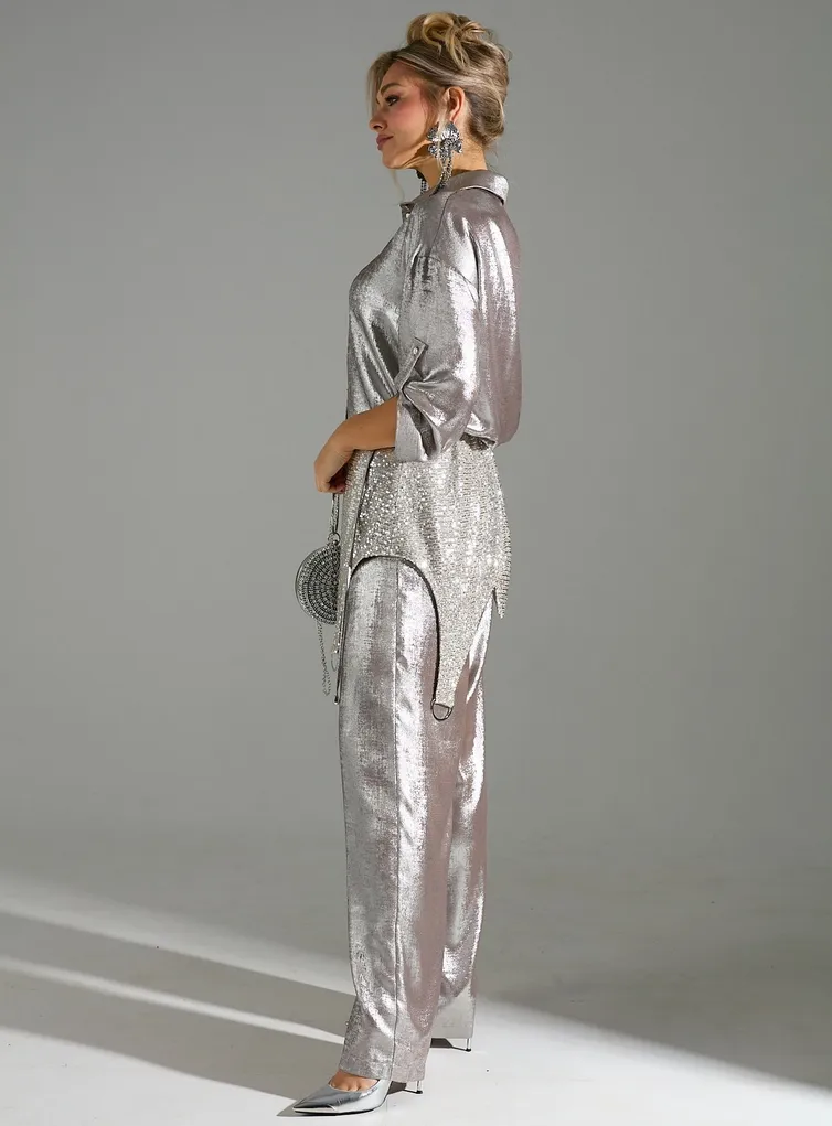 Garnitur LM project #M 0098 bezhevyj shimmer