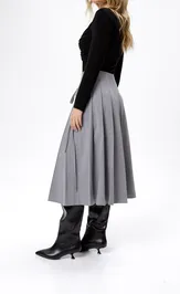 Spódnica Pirs 6263 seryj