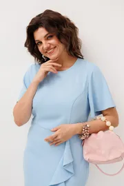 Sukienka Anelli Laurel #1796 golubaya volna