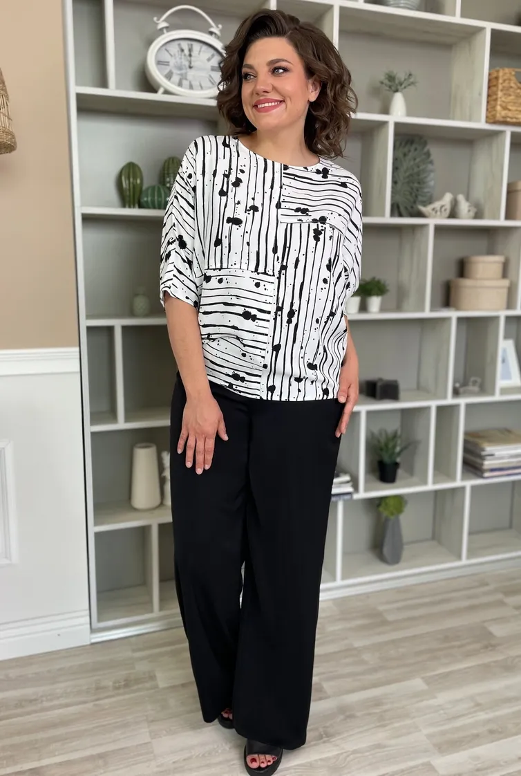 Bluzka Rumoda #2096/1 belyj