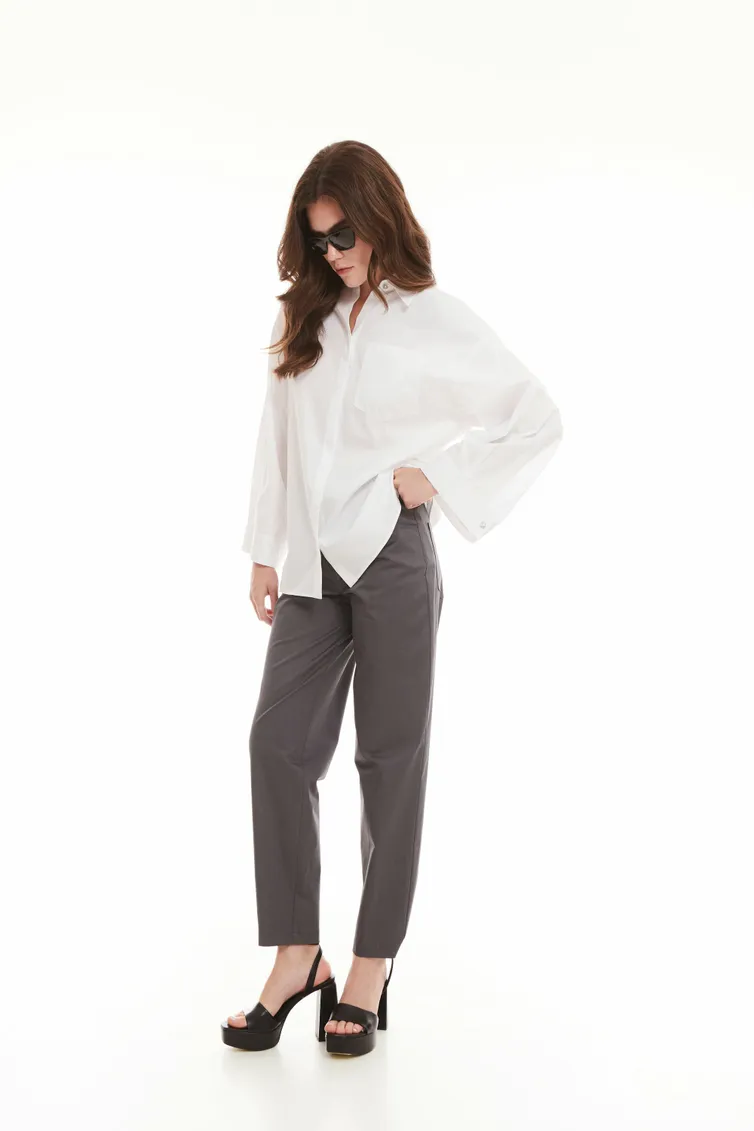 Blouse Elema #2K-1033 belyj 164