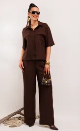 Костюм Galean Style 982.1 коричневый