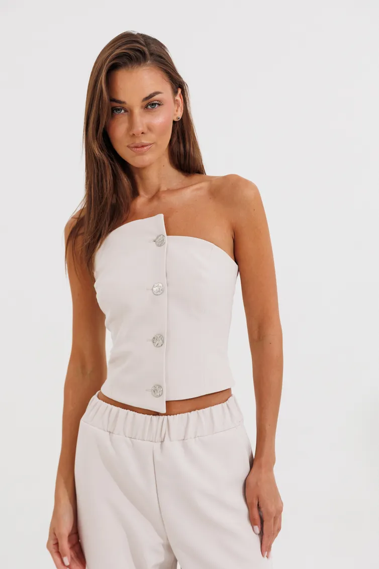 Топ V&N fashion арт. 1149_бежевый