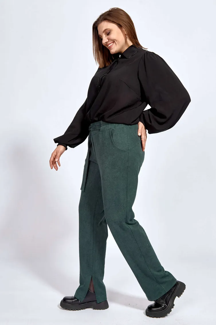 Брюки BegiModa арт. 6012 изумруд