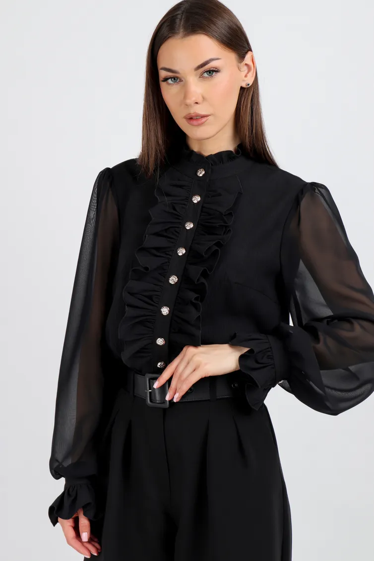Blouse VIZAVI #750.1 chernyj