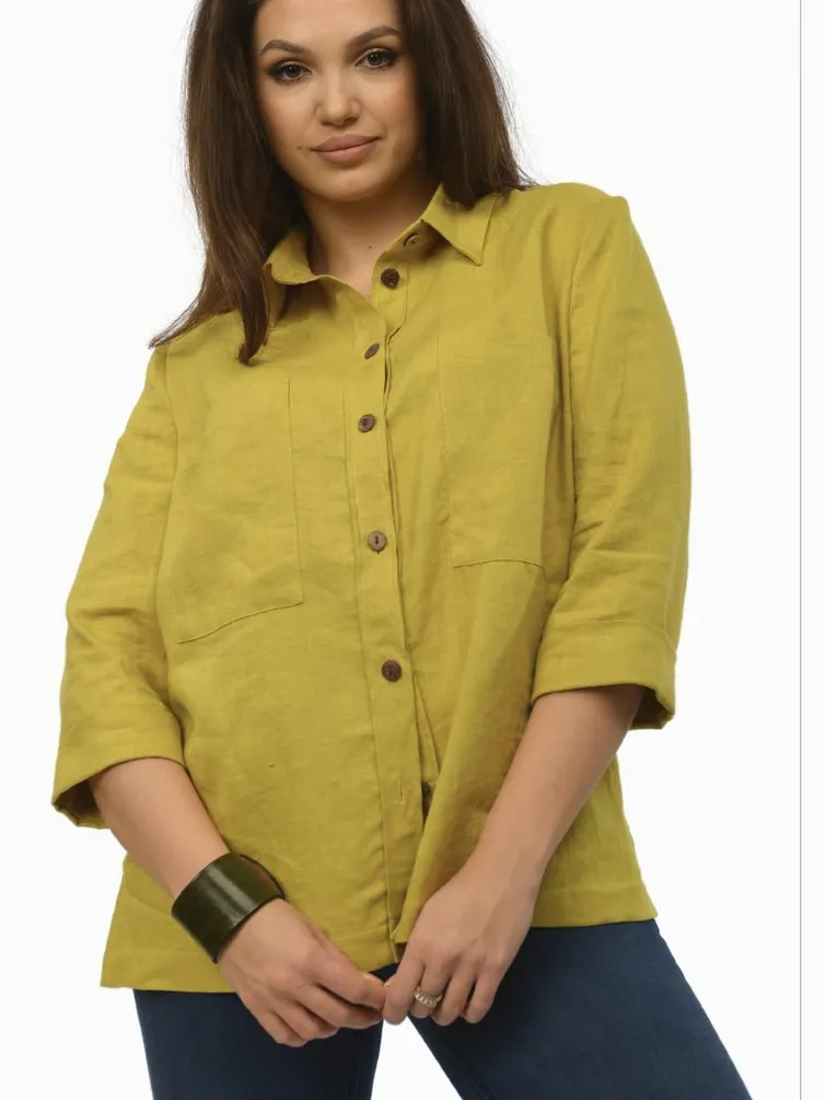 Bluzka MALI #624-008 gorchica