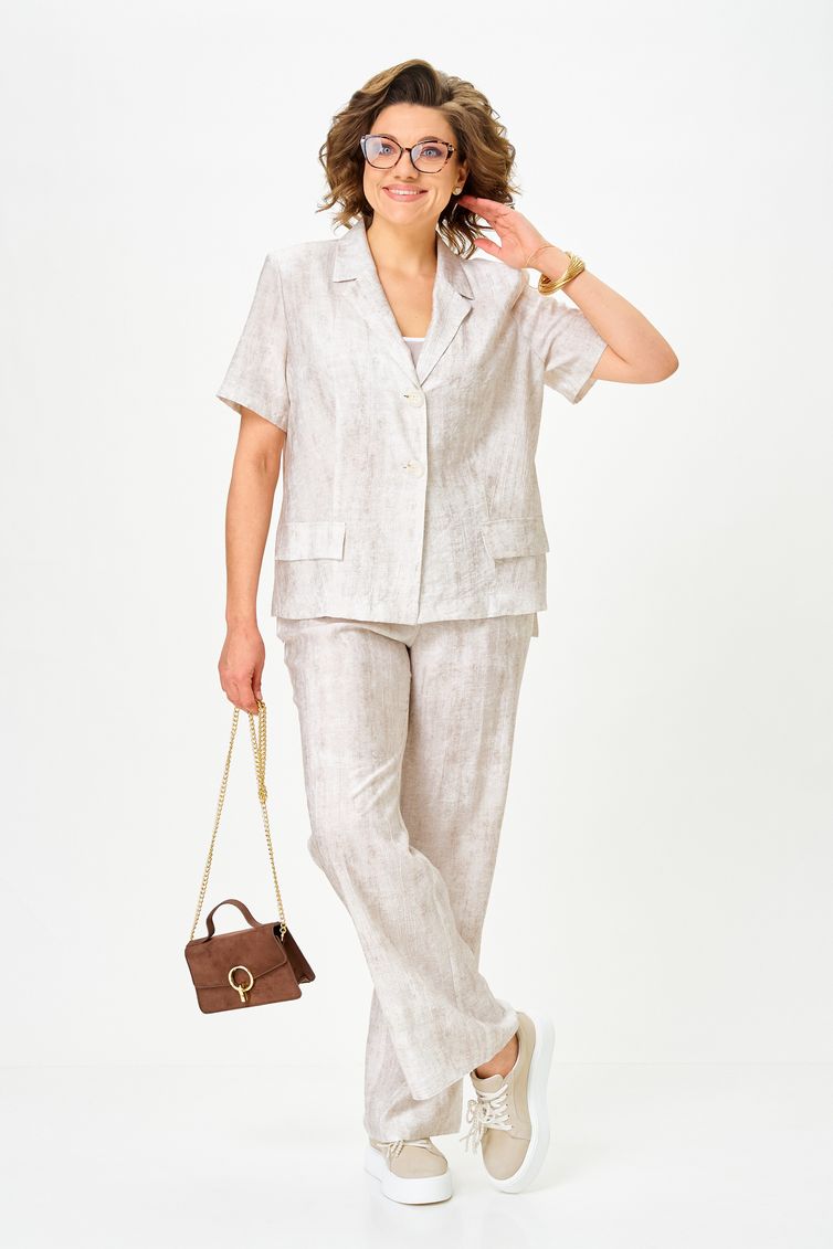 Suit Vilena-fashion #1170 molochnyj