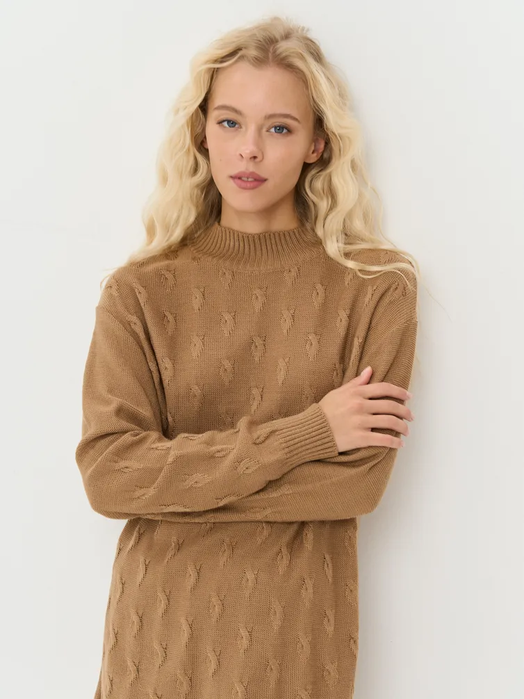 Джемпер Newvay арт. 9242-94063 карамельный кофе