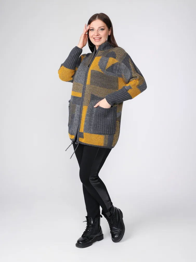 Sweter BONADI #1865 gorchica