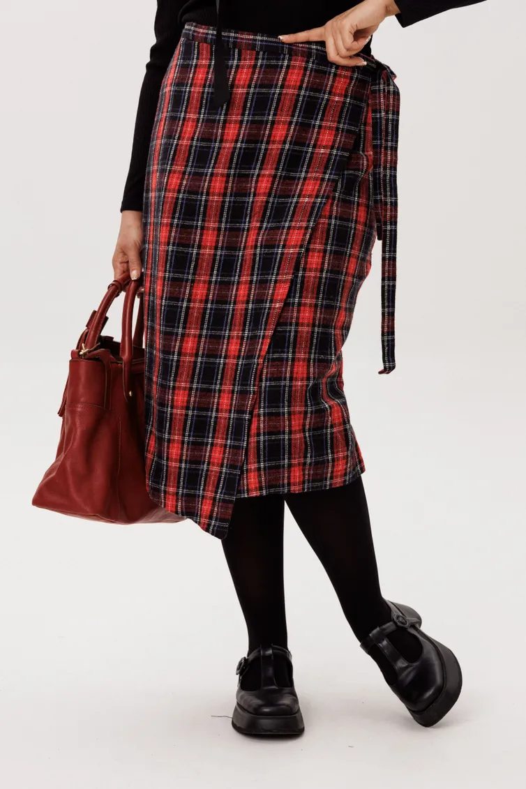 Skirt Anelli Laurel #1776 Shotlandskaya roza