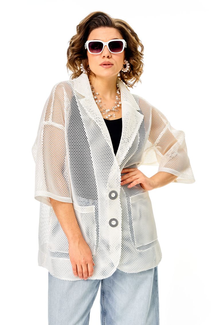 Жакет Anastasia арт. 1349 молочный