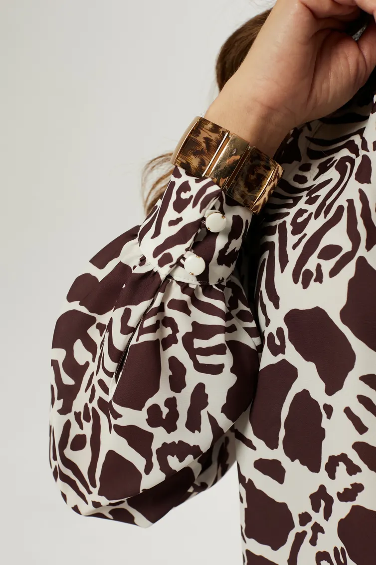 Bluzka MALI #622-122 leopard